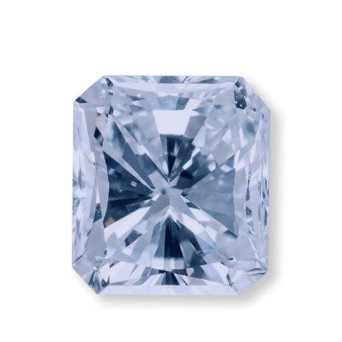 Blue Radiant Shape Diamond
