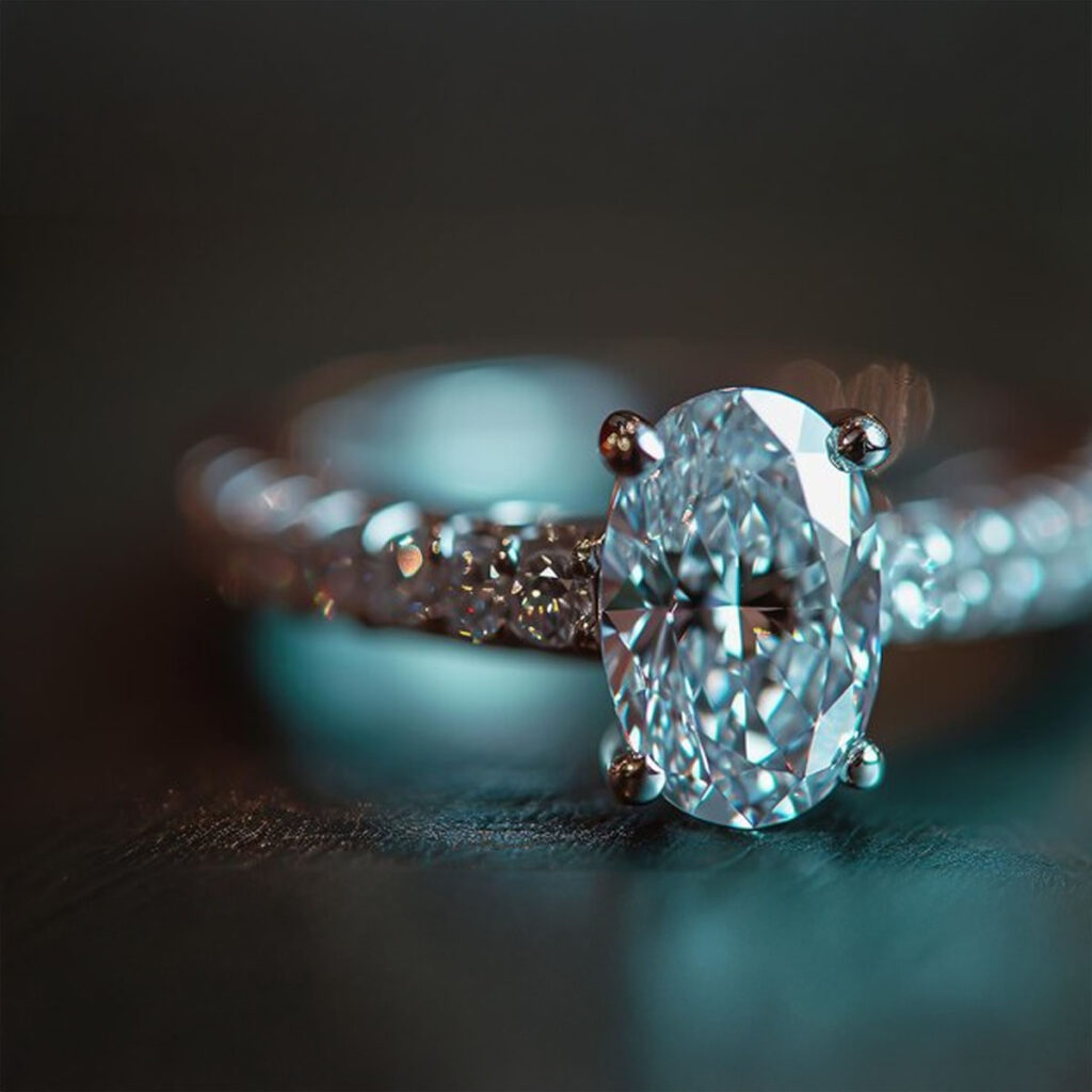 Oval engagement rings add a touch of elegance to any proposal